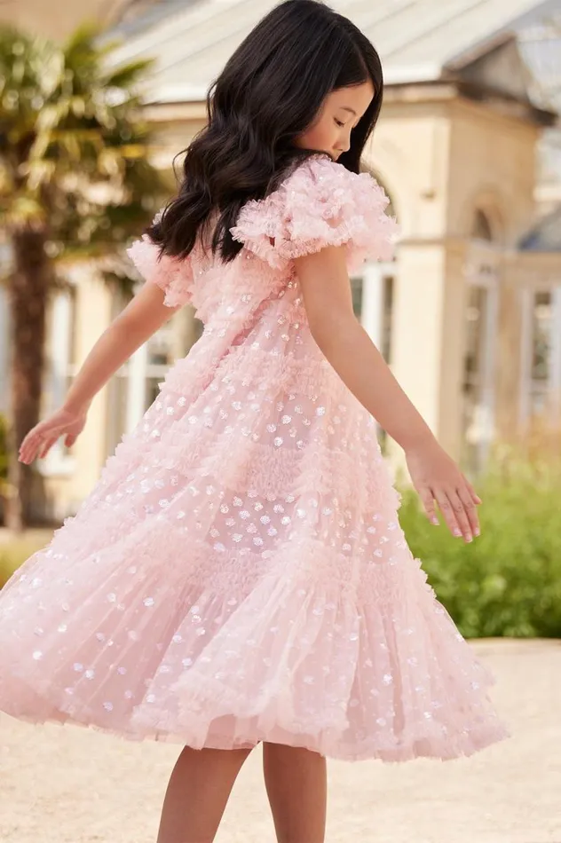 Needle and Thread Kids Formalwear Vivian Kids Dress Pink 8211 Kids