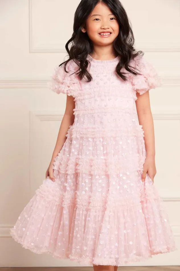 Needle and Thread Kids Formalwear Vivian Kids Dress Pink 8211 Kids
