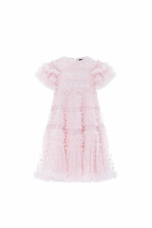 Needle and Thread Kids Formalwear Vivian Kids Dress Pink 8211 Kids