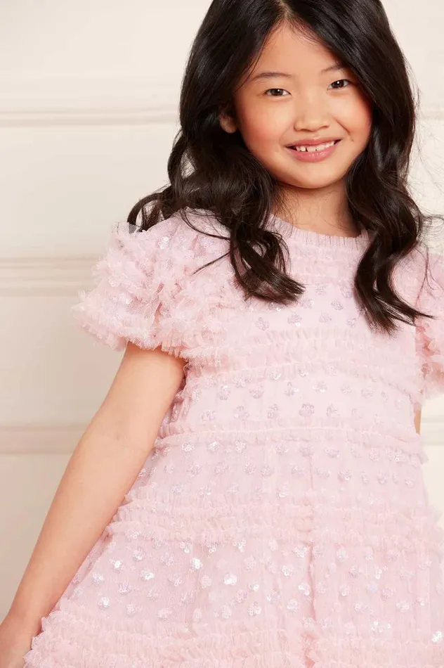 Needle and Thread Kids Formalwear Vivian Kids Dress Pink 8211 Kids