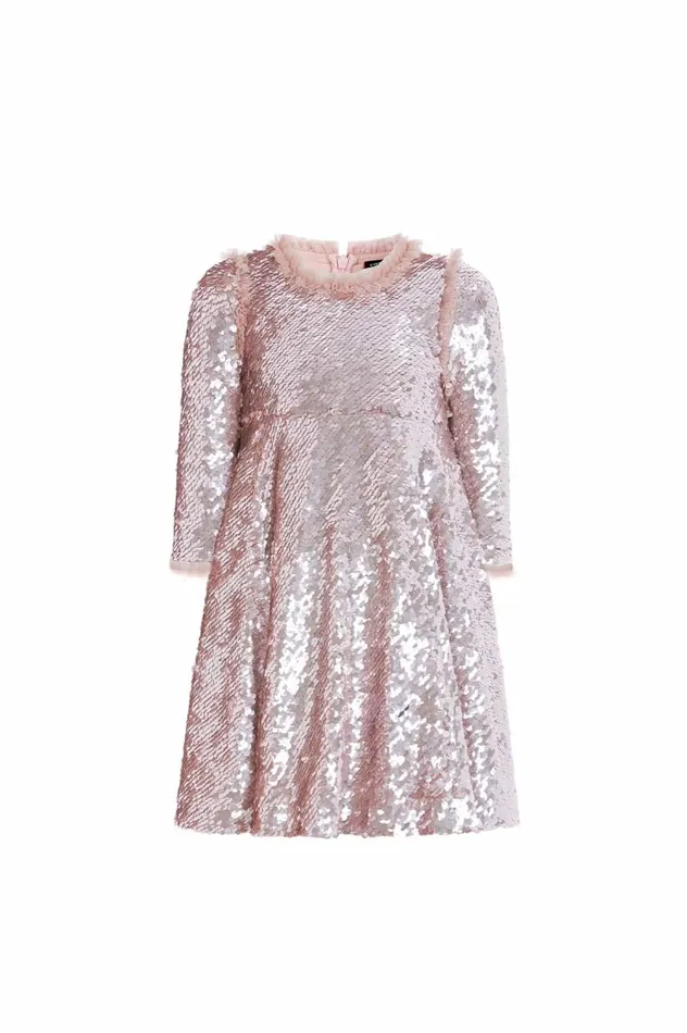 Needle and Thread Kids Partywear Hallie Kids Dress Pink 8211 Kids
