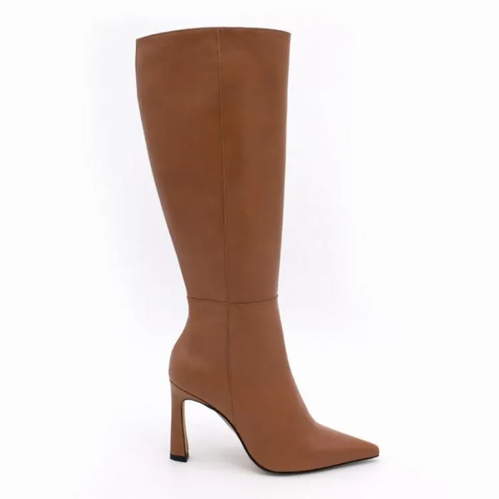 ngel Alarcn Boots Woman LALTA 8211 Leather Pointedtoe High Heel Boots