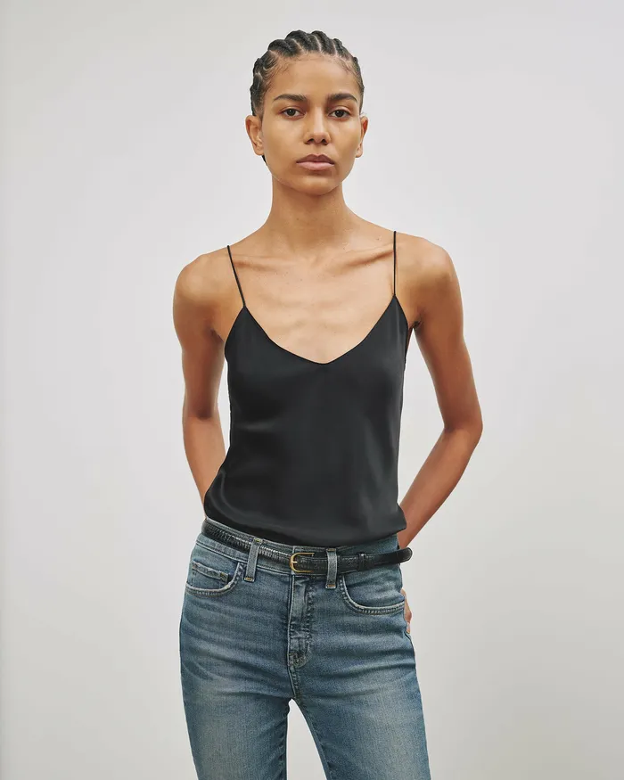 Nili Lotan ISABELLA CAMI TOP Ivory Women Tops