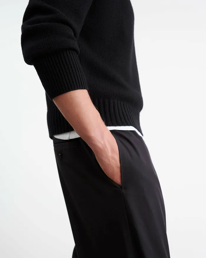 Nili Lotan Pants and Shorts Men LAWRENCE PANT Black