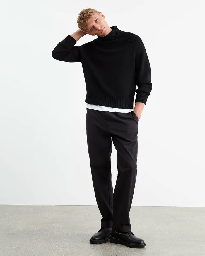 Nili Lotan Pants and Shorts Men LAWRENCE PANT Black