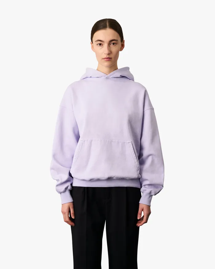 Organic Oversized Hood 8211 Neptune Blue Women Hoodies Colorfulstandard