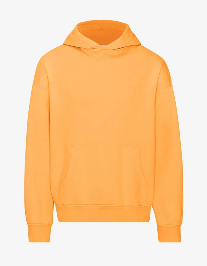 Organic Oversized Hood 8211 Sandstone Orange Women Hoodies Colorfulstandard