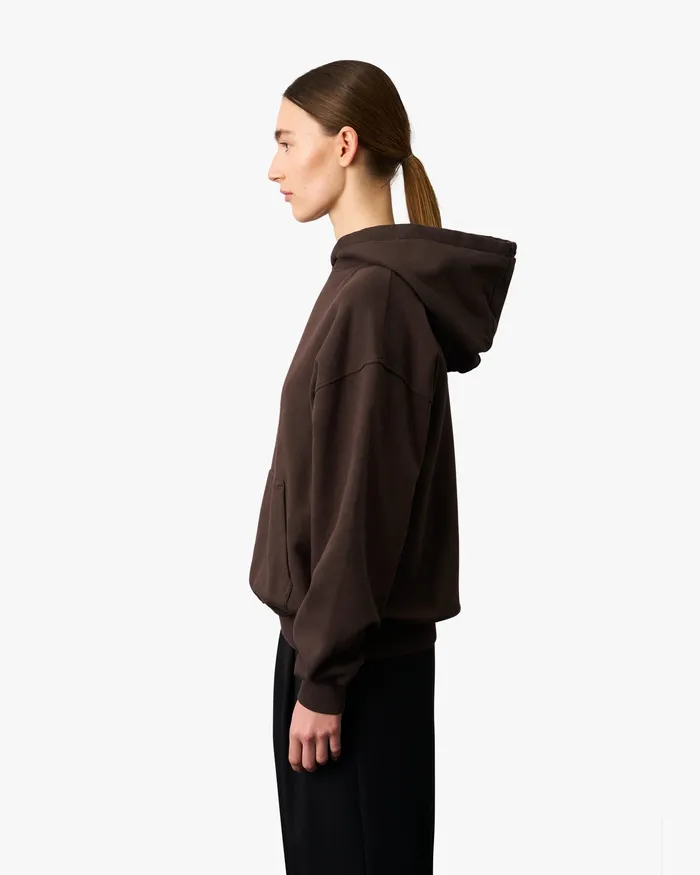 Organic Oversized Hood 8211 Sandstone Orange Women Hoodies Colorfulstandard