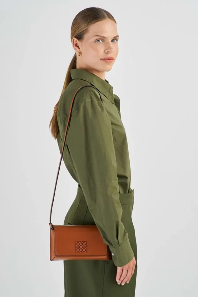 Oroton Baguette Bags Della Small Baguette Syrup 8211 Women