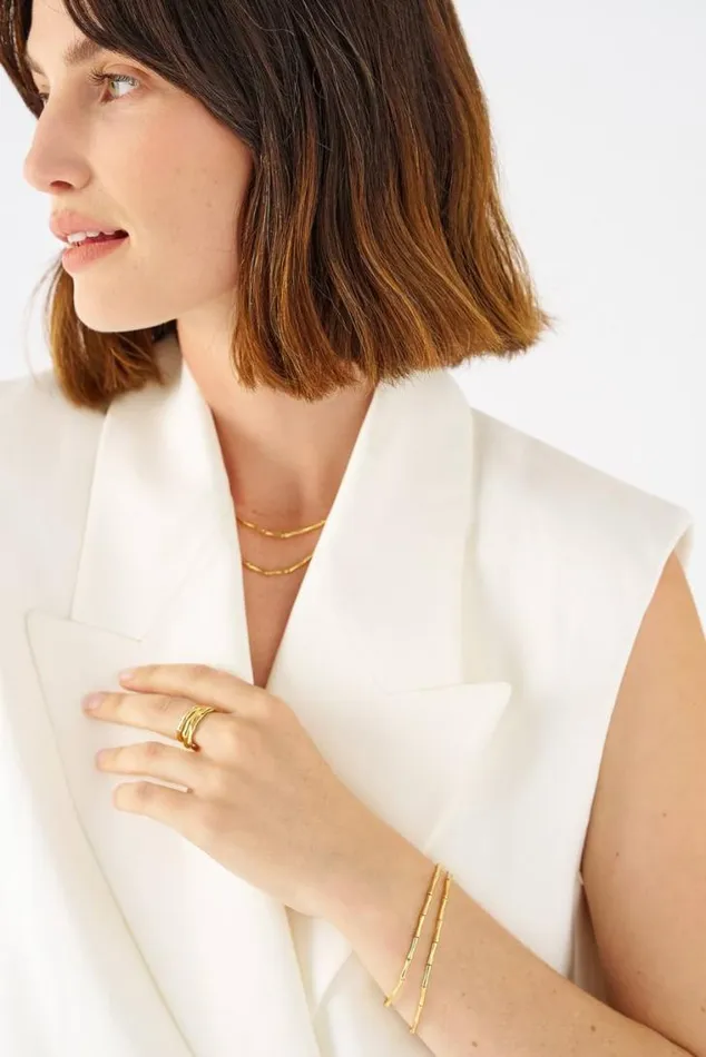 Oroton Bracelets Fife Bracelet 18k Gold 8211 Jewellery