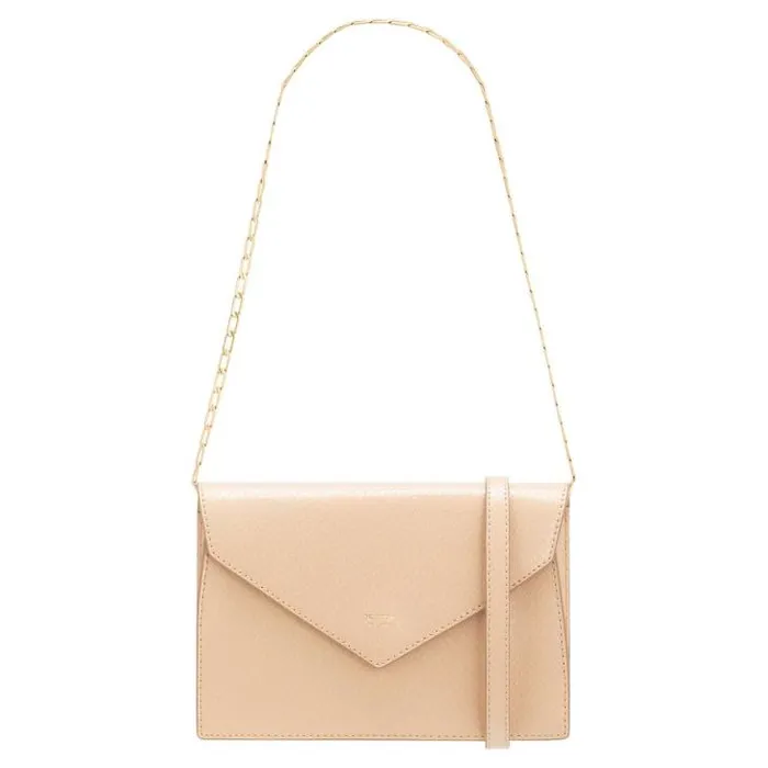 Oroton Clutches Mia Texture Clutch Honey Nougat 8211 Women