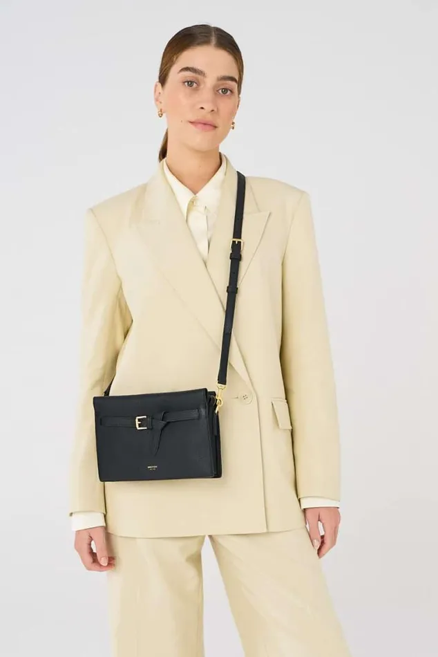 Oroton Crossbody Margot Crossbody Black 8211 Women
