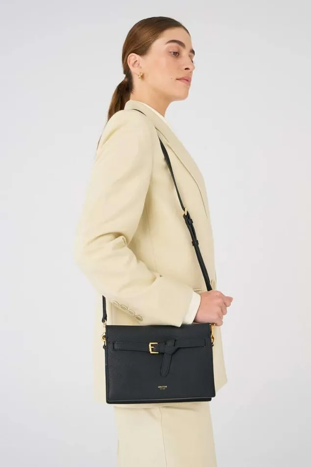 Oroton Crossbody Margot Crossbody Black 8211 Women