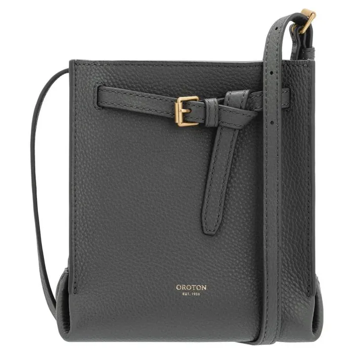 Oroton Crossbody Margot Tiny Bucket Bag Dark Slate 8211 Women