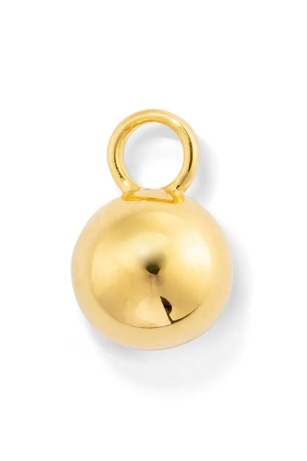 Oroton Earrings Bonnie Sphere Charm Gold 8211 Jewellery