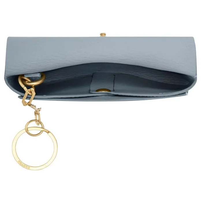 Oroton Keyrings Margot Keyring Pouch Dusk Blue 8211 Accessories