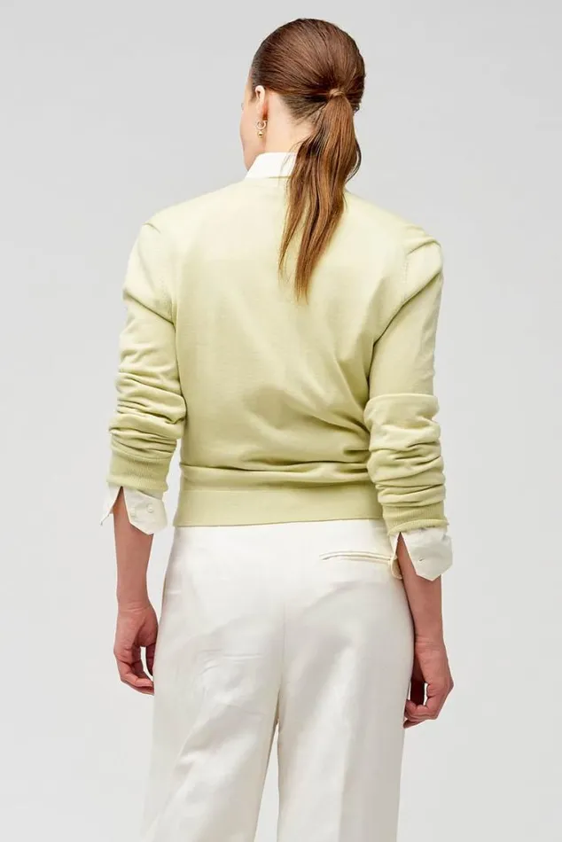Oroton Knitwear Wrap Cardigan Fennel 8211 Women
