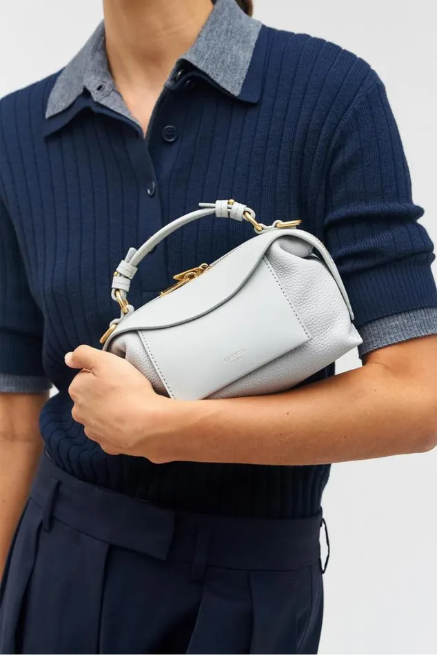 Oroton Mini Bags Mica Mini Bowler Mist 8211 Women