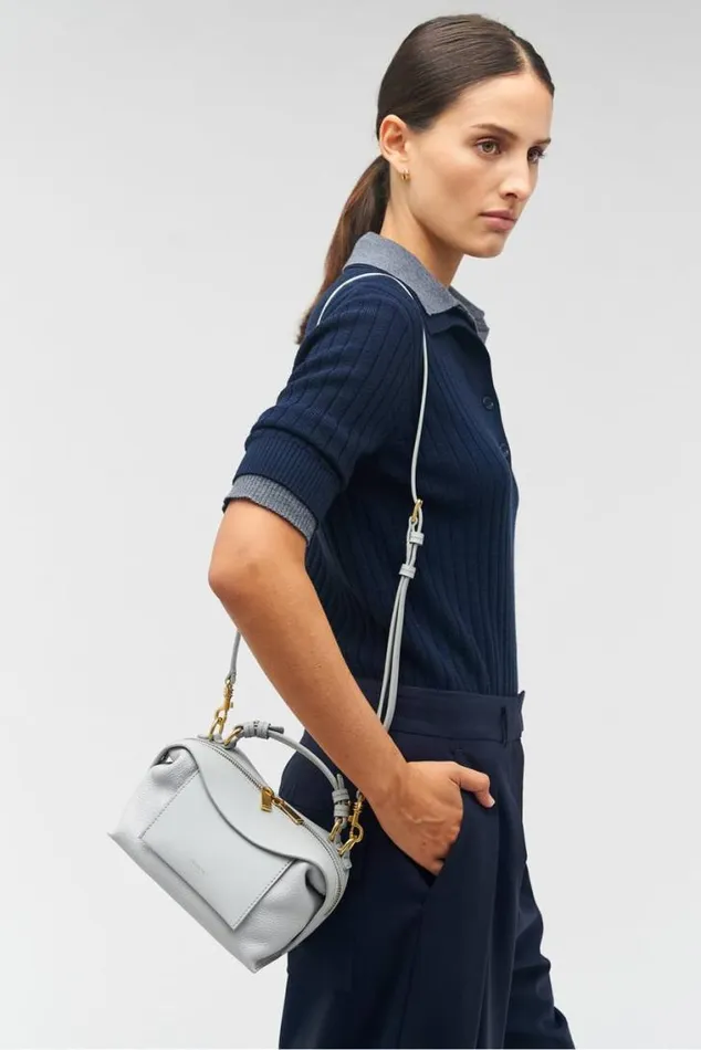 Oroton Mini Bags Mica Mini Bowler Mist 8211 Women