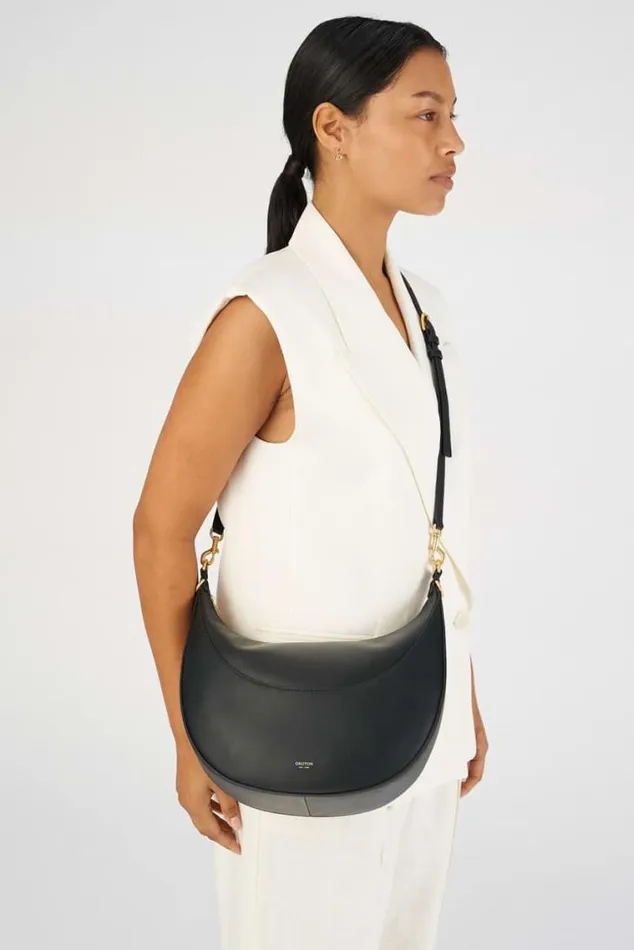 Oroton Sets Florence Medium Hobo Black 8211 Women
