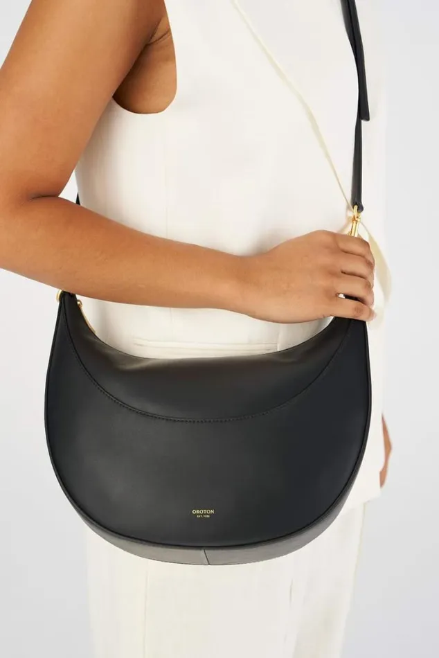 Oroton Sets Florence Medium Hobo Black 8211 Women