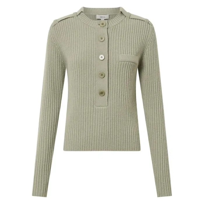 Oroton Sets Rib Henley Sage 8211 Women