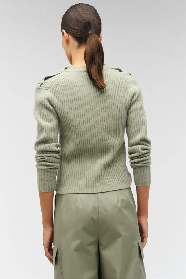 Oroton Sets Rib Henley Sage 8211 Women