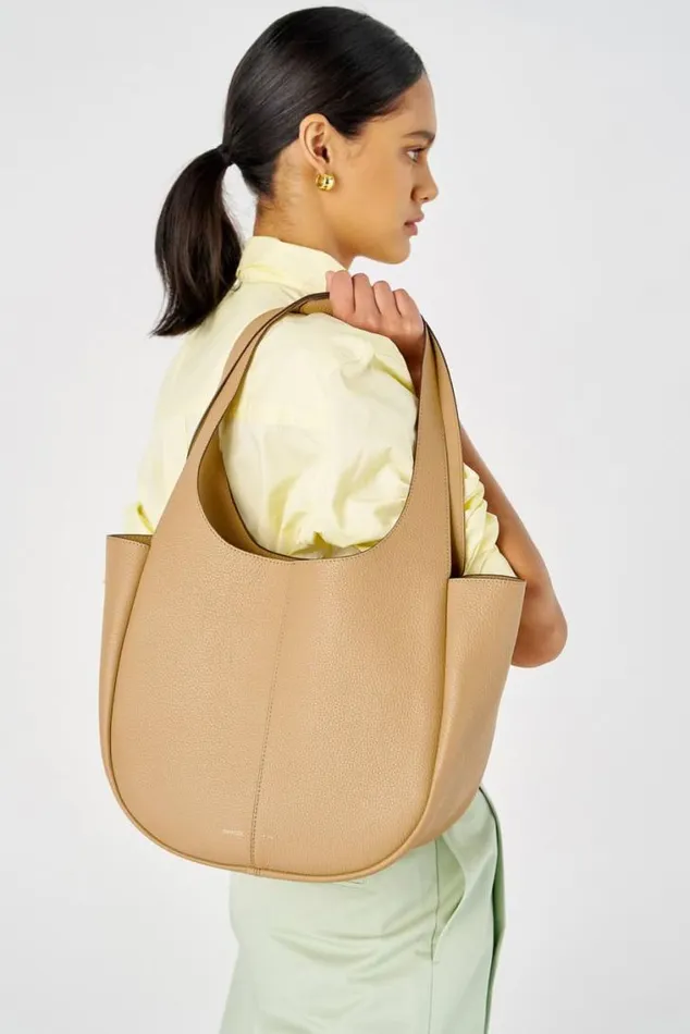 Oroton Work Emilia Tote Camel 8211 Women