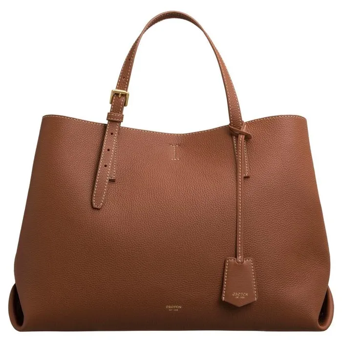 Oroton Work Margot Large Day Bag Whiskey 8211 Women
