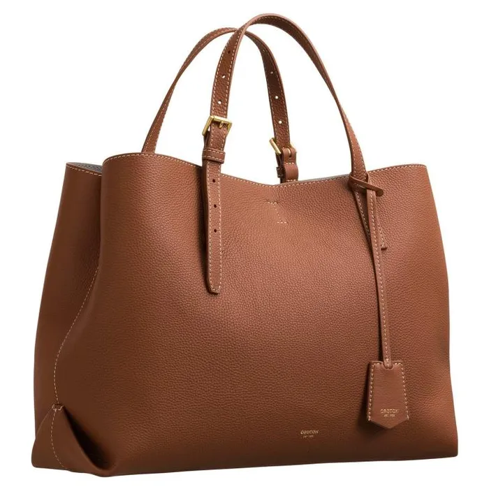 Oroton Work Margot Large Day Bag Whiskey 8211 Women
