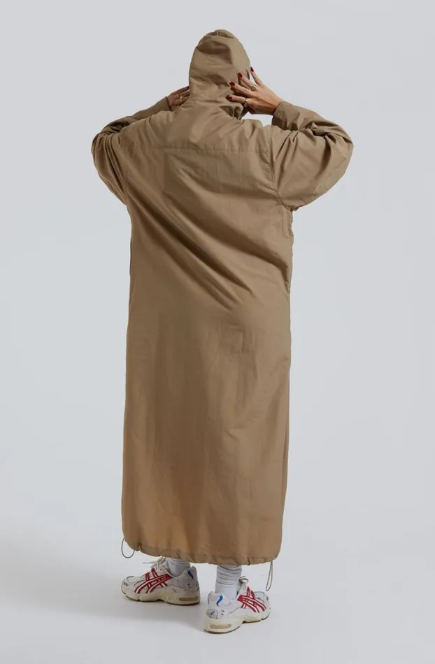 Outerwear Women Jaded London Noho Nylon Cagoule With Half Zip Detail