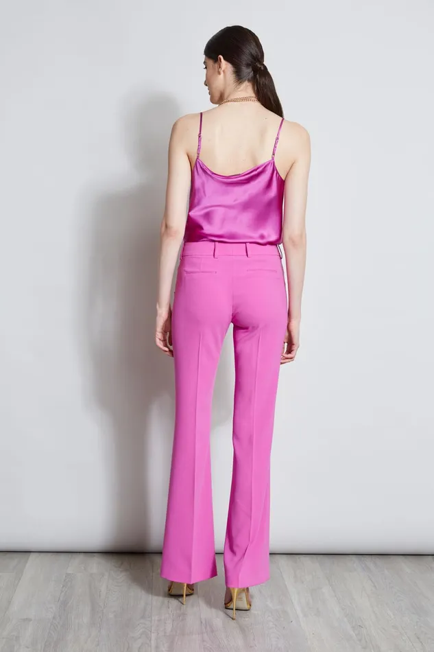 Outlet 8211 Women Bottoms Elie Tahari Fit and Flare Pant Peony