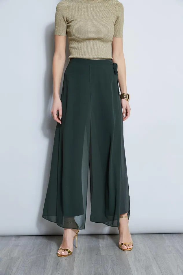 Outlet 8211 Women Bottoms Elie Tahari Overlay Pant Camouflage
