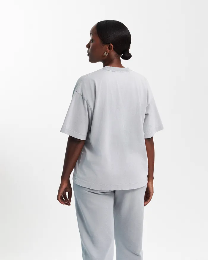 Oversized Organic TShirt 8211 Navy Blue Women TShirts Colorfulstandard