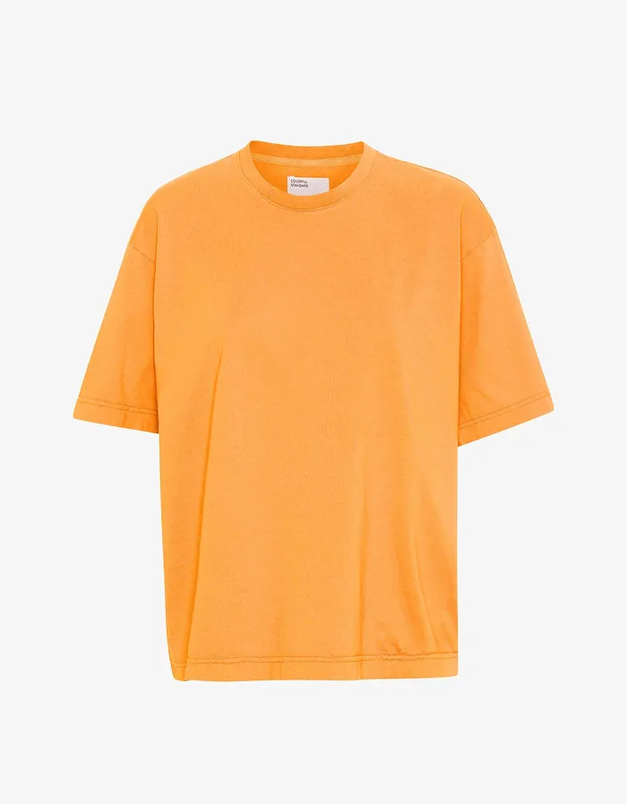 Oversized Organic TShirt 8211 Sandstone Orange Men TShirts Colorfulstandard