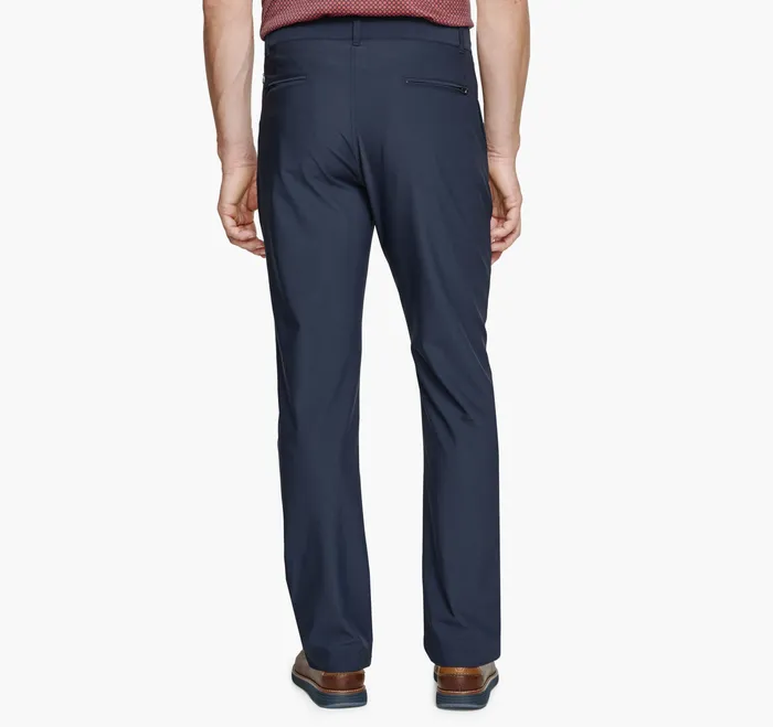 Pants and Jeans Johnston and Murphy Men XC4 Performance FlatFront Pants Navy