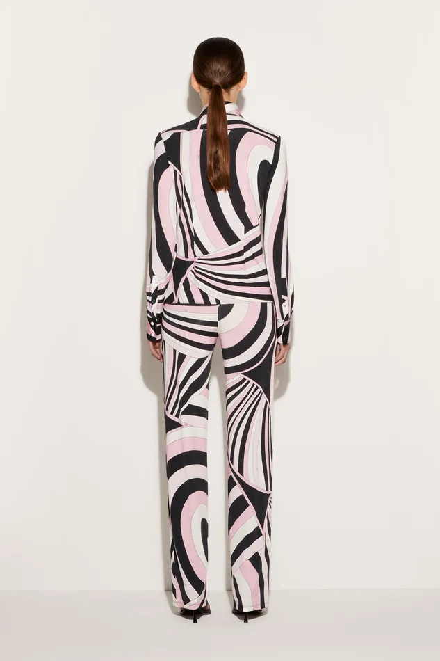 Pants And Shorts Women PUCCI IridePrint Trousers