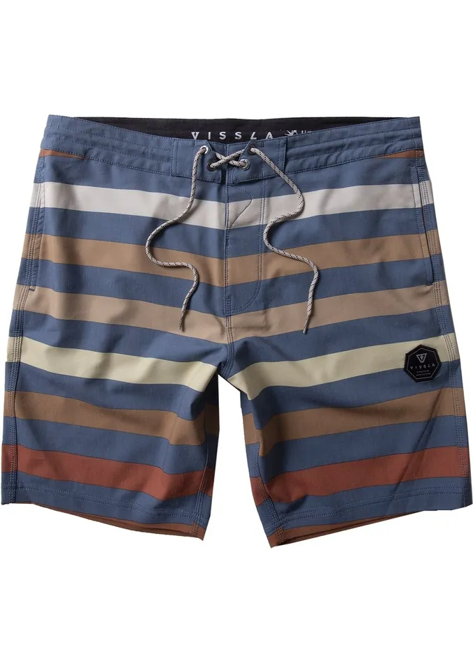 Parallels 1858243 Boardshort Harbor Blue Boardshorts Vissla Men