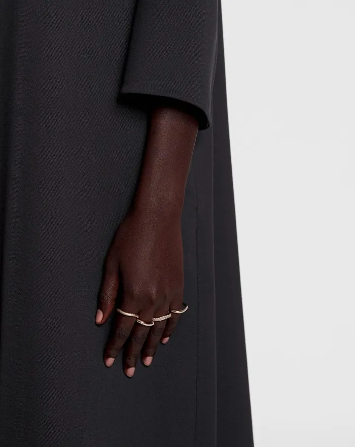 Partition By Lanvin Ring Goldcrystal Women Lanvin Jewelry