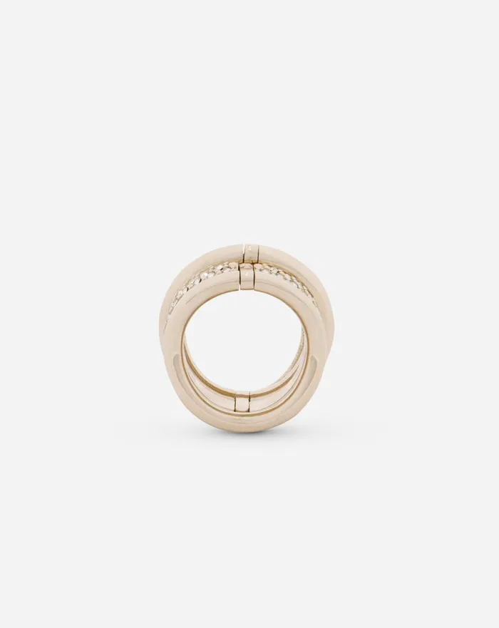 Partition By Lanvin Ring Goldcrystal Women Lanvin Jewelry