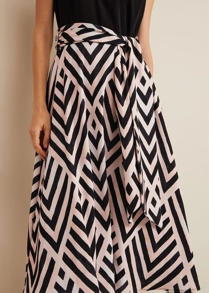 Phase Eight Alora Print Midi Dress Multicoloured Women Dresses