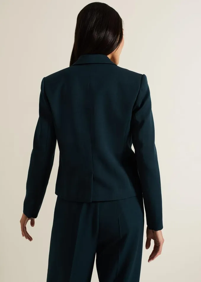 Phase Eight Arabella Crop Blazer Green Women Coats