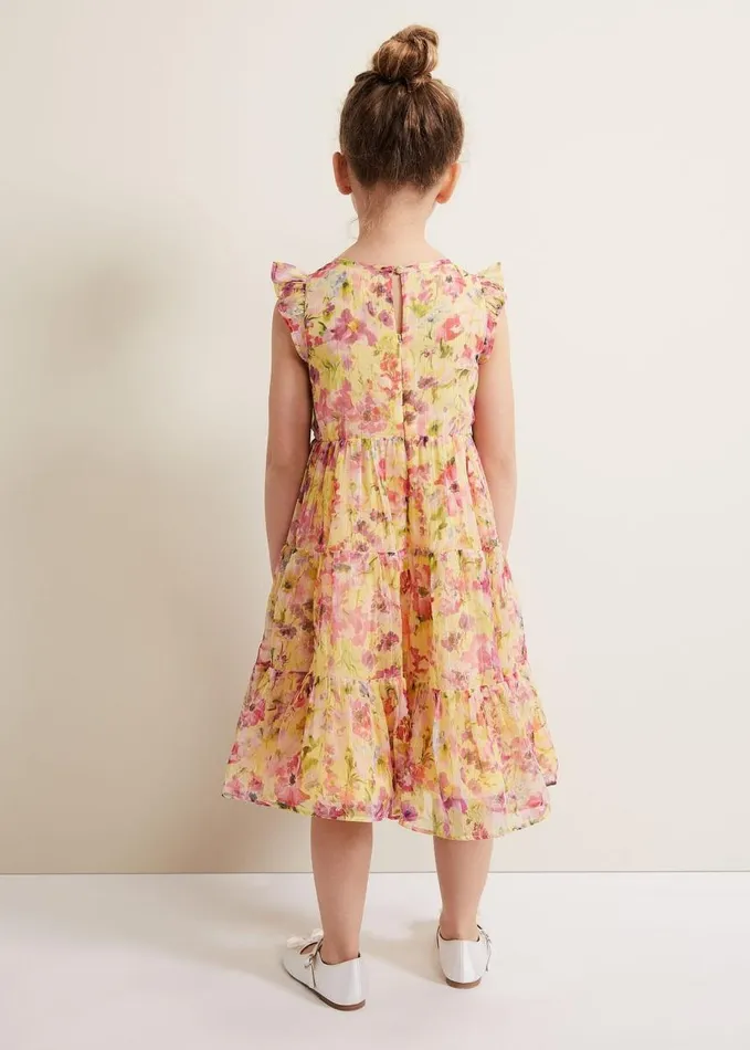 Phase Eight Aurora Print Shimmer Dress Multicoloured Women Dresses