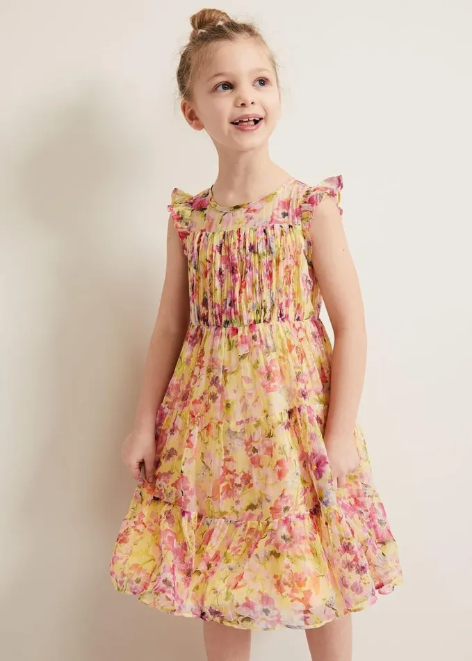 Phase Eight Aurora Print Shimmer Dress Multicoloured Women Dresses