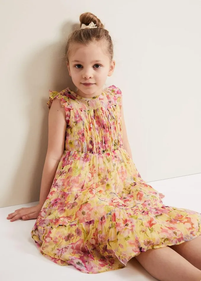 Phase Eight Aurora Print Shimmer Dress Multicoloured Women Dresses