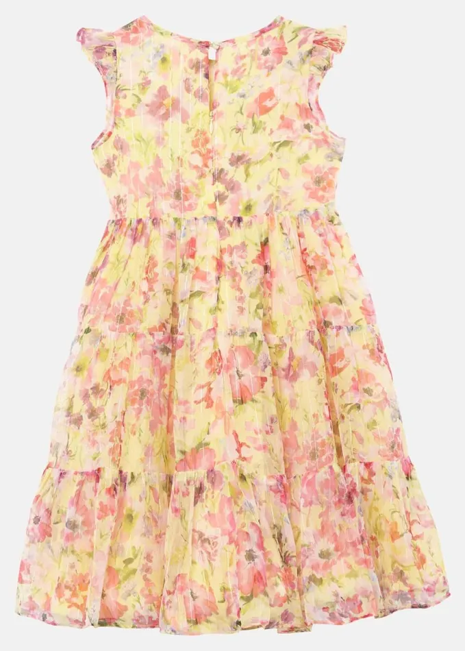 Phase Eight Aurora Print Shimmer Dress Multicoloured Women Dresses