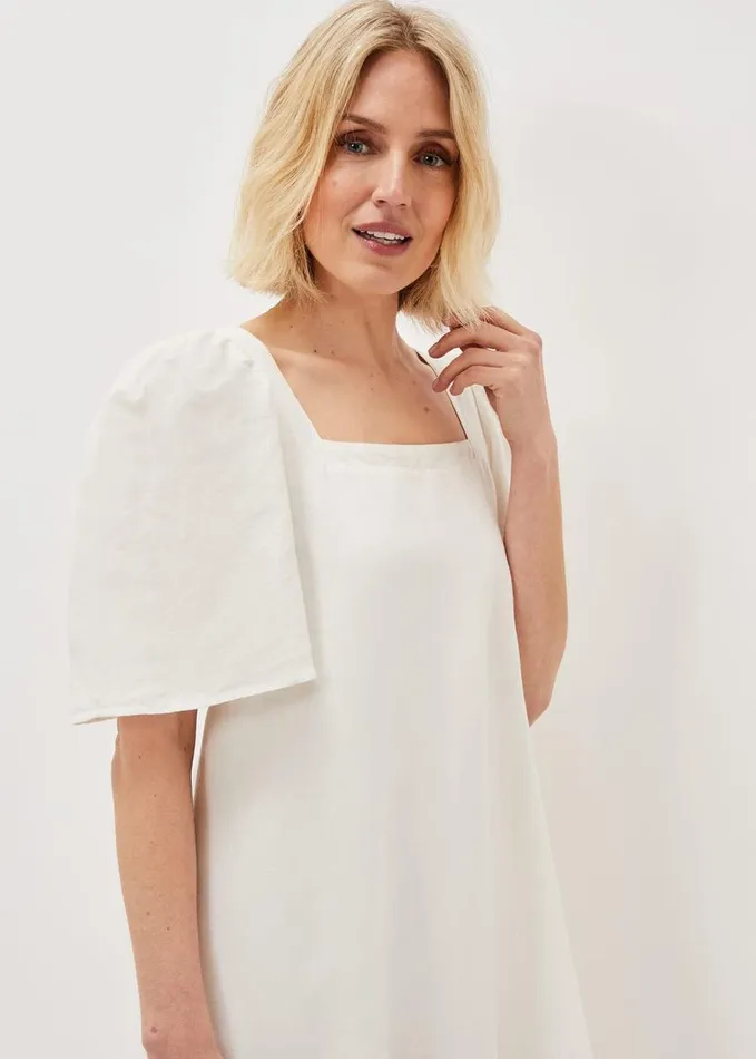 Phase Eight Claria White Midi Dress White Women Dresses