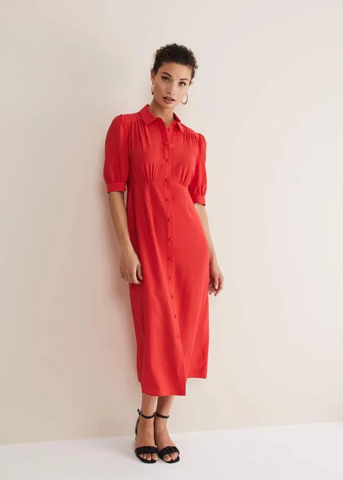 Phase Eight Cosette Dress Red Women Dresses