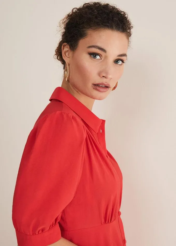 Phase Eight Cosette Dress Red Women Dresses
