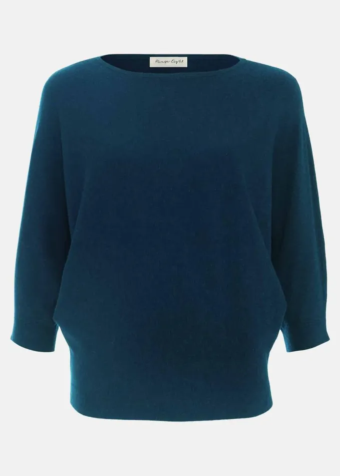Phase Eight Cristine Knit Jumper Navy Women Knitwear